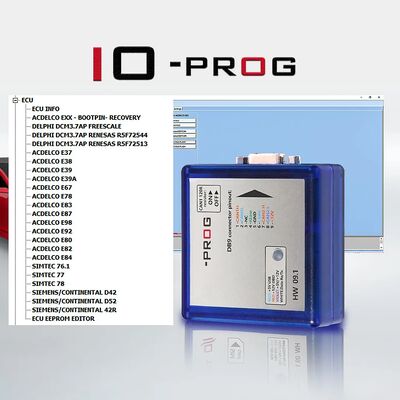 IO-PROG Programmer Add New License Connector Pinout IO Prog Terminal MultiTool Device for OPEL/G-M ECU BCM TCM EPS