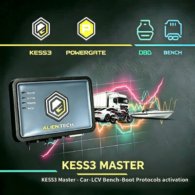 AlienTech KESS V3 ECU TCU Programming Tool OBD for Cars Protocol Diagnostic Device LCD ECU Chip Tuning Online Remap Tool