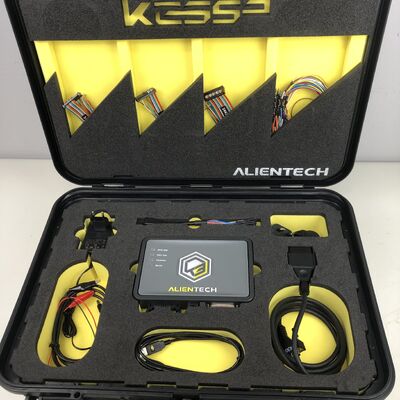 Alientech KESS V3 ECU Programmer with 7x Faster Microprocessor Triple-Protocol Tuning and Fiberglass Composite Shell