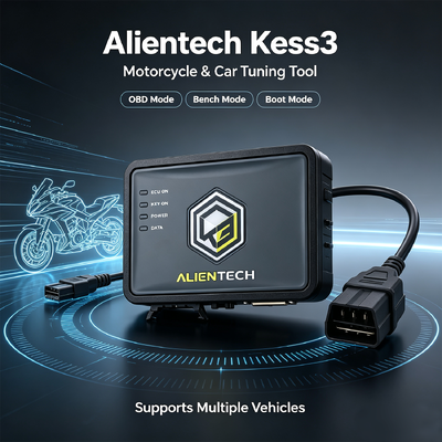 Alientech KESS3 Master ECU Programmer with 10x Faster Processing Multi-language Support and Triple-Mode Operation