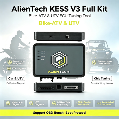 Alientech KESS3 ECU Programmer with Multi-Language Interface OBD Bench Boot Tuning and 1-year Warranty