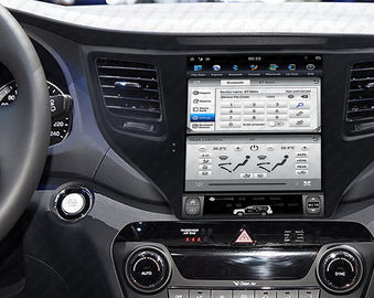 High Resolution Car Radio Head Unit Car Gps Navigation For Hyundai Tuscon 2015-2018