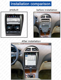 Tesla style Car GPS Navigation For Lexus ES ES200 ES240 ES300 ES350 head unit Multimedia player radio tape rec