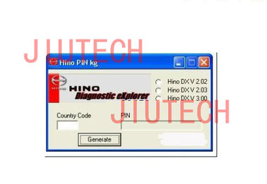 Hino Pin KG for Hino Diagnostic Explorer, Hino DX V2.02, Hino DX V2.03 and Hino DX V3.00