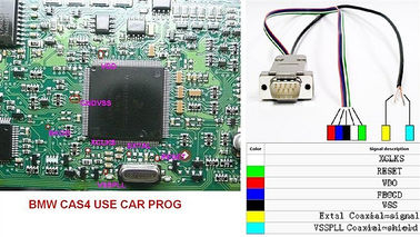 Automotive ECU Programmer  CAS4 Car Prog for MC9S12H128 / MC9S12H256,