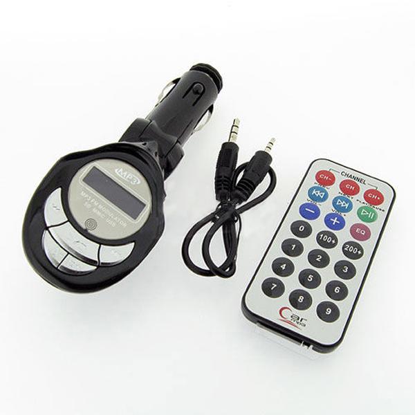 Car Mp3 Player Fm Transmitter Usb Pen Drive / Sd / Mmc Slot Electronics Products