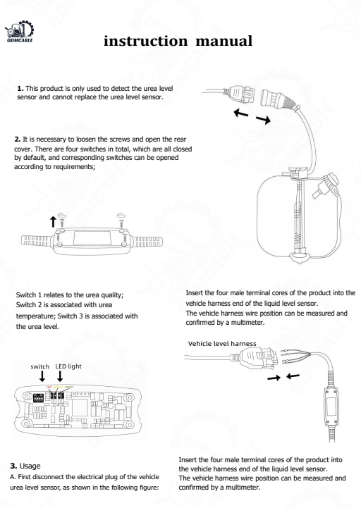 Xtruck Euro 6 Urea Sensor Repair Tool (24V Diesel Trucks) 4